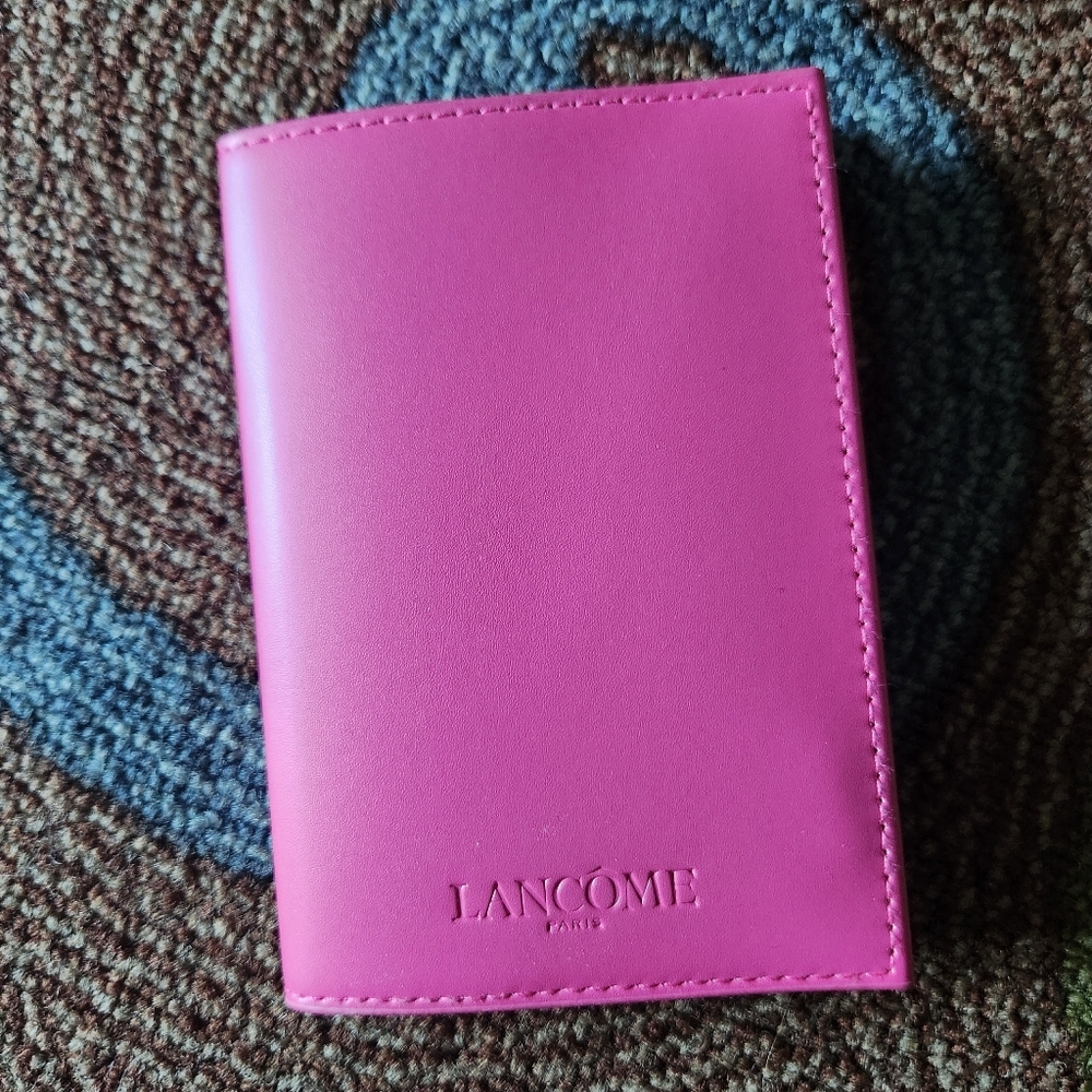 FREE with purchase--Lancome passport holder